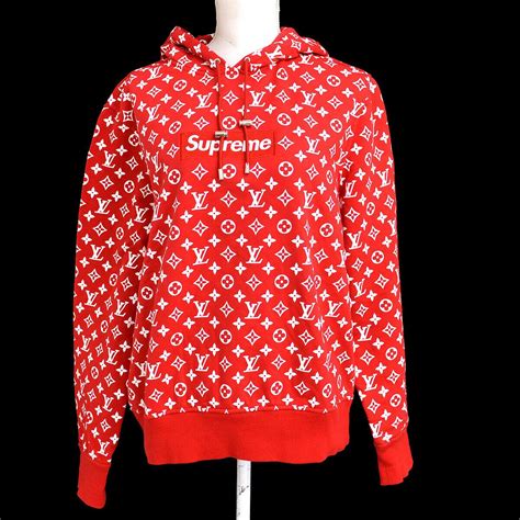 supreme and louis vuitton hoodie buy|louis vuitton supreme monogram.